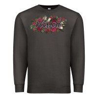Smoke blessed Premium Sweatshirt - NancyCooperArtShop
