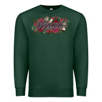 Sports Green blessed Premium Sweatshirt - NancyCooperArtShop