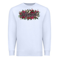 White blessed Premium Sweatshirt - NancyCooperArtShop