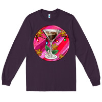 Plum Christmas espresso martini Long Sleeve Tee - AdoDesignShop
