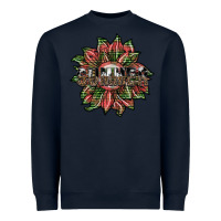 Navy summer Heavyweight Sweatshirt - SublimationCraftShop