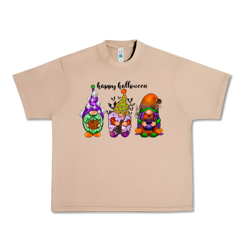Happy Halloween Gnomes Black Urban Heavy Tee by RacoonDesign | Teevron