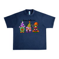 Navy happy halloween gnomes black Urban Heavy Tee - RacoonDesign