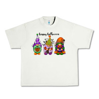 Pistachio happy halloween gnomes black Urban Heavy Tee - RacoonDesign