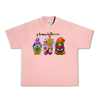 Salmon happy halloween gnomes black Urban Heavy Tee - RacoonDesign