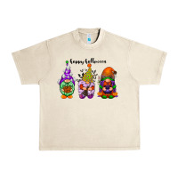 Sandshell happy halloween gnomes black Urban Heavy Tee - RacoonDesign