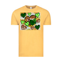 Vintage Mustard St. Patrick's Day hearts tumbler Vintage Tee - Neo Western