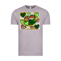 Vintage Zinc St. Patrick's Day hearts tumbler Vintage Tee - Neo Western