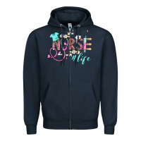 Navy nurse life Zipper Hoodie - BarkalooDesign