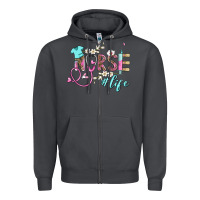 Smoke nurse life Zipper Hoodie - BarkalooDesign