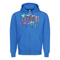 True Royal nurse life Zipper Hoodie - BarkalooDesign