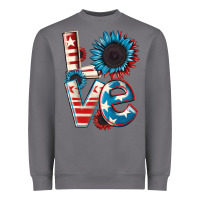 Storm Love 4th of July Heavyweight Sweatshirt - CowGirlArtShop