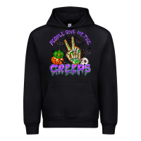 Black people give me the creeps Urban Hoodie - NancyCooperArtShop