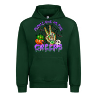 Forest Green people give me the creeps Urban Hoodie - NancyCooperArtShop
