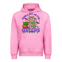 Fuchsia Pink people give me the creeps Urban Hoodie - NancyCooperArtShop
