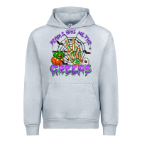 Heather Grey people give me the creeps Urban Hoodie - NancyCooperArtShop
