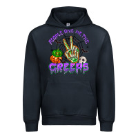 Navy people give me the creeps Urban Hoodie - NancyCooperArtShop