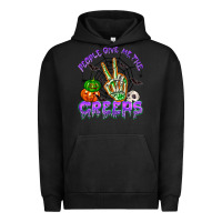 Pigment Black people give me the creeps Urban Hoodie - NancyCooperArtShop