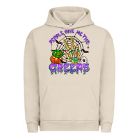 Pigment French Oak people give me the creeps Urban Hoodie - NancyCooperArtShop