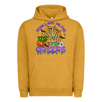 Pigment Peanut Butter people give me the creeps Urban Hoodie - NancyCooperArtShop