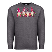 Charcoal Heather christmas gnomies Premium Sweatshirt - MaliasSmallBusiness