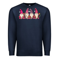 Navy christmas gnomies Premium Sweatshirt - MaliasSmallBusiness