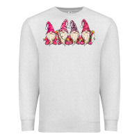 Oatmeal Heather christmas gnomies Premium Sweatshirt - MaliasSmallBusiness