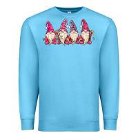 Ocean Blue christmas gnomies Premium Sweatshirt - MaliasSmallBusiness