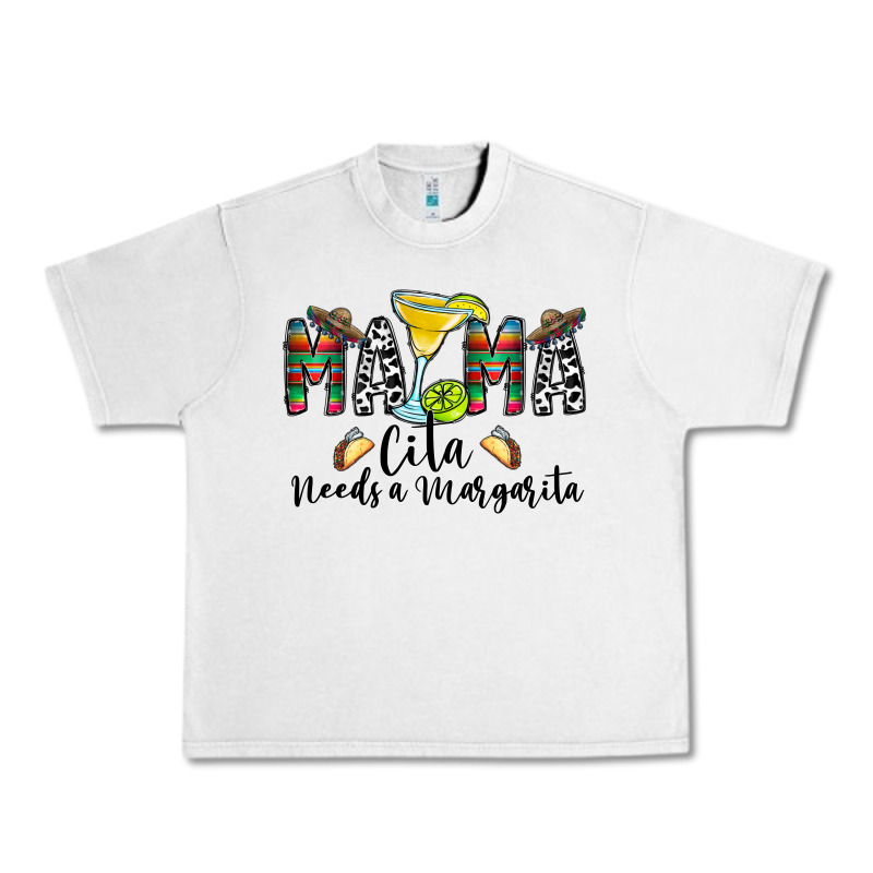 Mama Cita Needs A Margarita Urban Heavy Tee by CowhideDigitalArt | Teevron