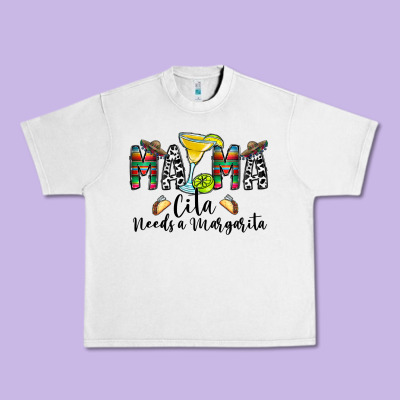 Mama Cita Needs A Margarita Urban Heavy Tee Designed By Cowhidedigitalart
