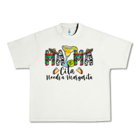 Pistachio Mama Cita Needs a Margarita Urban Heavy Tee - CowhideDigitalArt