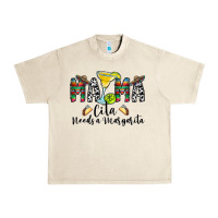 Sandshell Mama Cita Needs a Margarita Urban Heavy Tee - CowhideDigitalArt