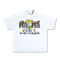 White Mama Cita Needs a Margarita Urban Heavy Tee - CowhideDigitalArt