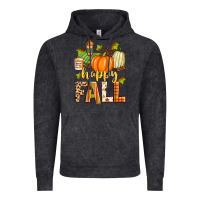 Vintage Black happy fall Vintage Hoodie - Zillion Design Studio