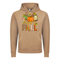 Vintage Coffee happy fall Vintage Hoodie - Zillion Design Studio