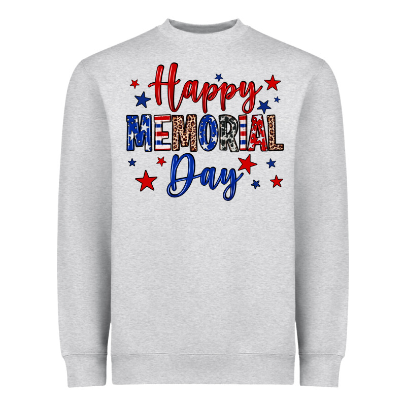 Happy Memorial Day Heavyweight Sweatshirt by Neo Western | Teevron