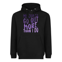 Black my joints go out more than ı do Heavyweight Hoodie - MaliasSmallBusiness