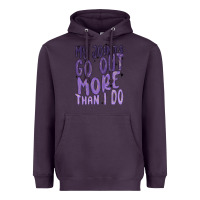 Plum my joints go out more than ı do Heavyweight Hoodie - MaliasSmallBusiness