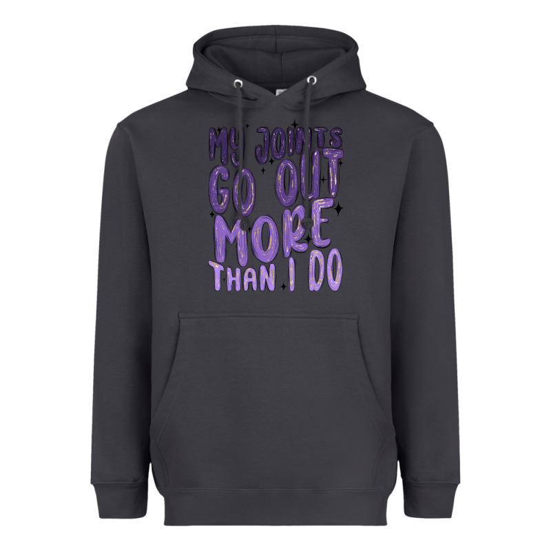My Joints Go Out More Than ı Do Heavyweight Hoodie by MaliasSmallBusiness | Teevron