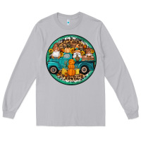 Moon Dust fall gnomes round earrings 3 Long Sleeve Tee - Artiststas