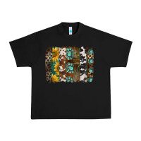 Black western handdrawn patterns brushstrokes Urban Heavy Tee - BarkalooDesign