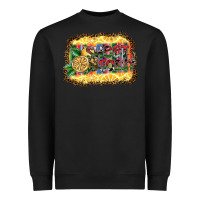 Black sweet & sassy Heavyweight Sweatshirt - SublimationCraftShop