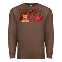 Chestnut mamas boy with leopard Premium Sweatshirt - NancyCooperArtShop