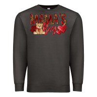 Smoke mamas boy with leopard Premium Sweatshirt - NancyCooperArtShop