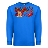 True Royal mamas boy with leopard Premium Sweatshirt - NancyCooperArtShop