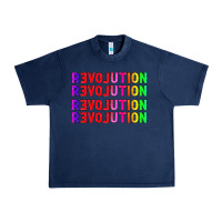 Navy lgbtq revolution Urban Heavy Tee - HRA Design Shop