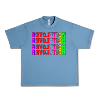 Pebble Blue lgbtq revolution Urban Heavy Tee - HRA Design Shop