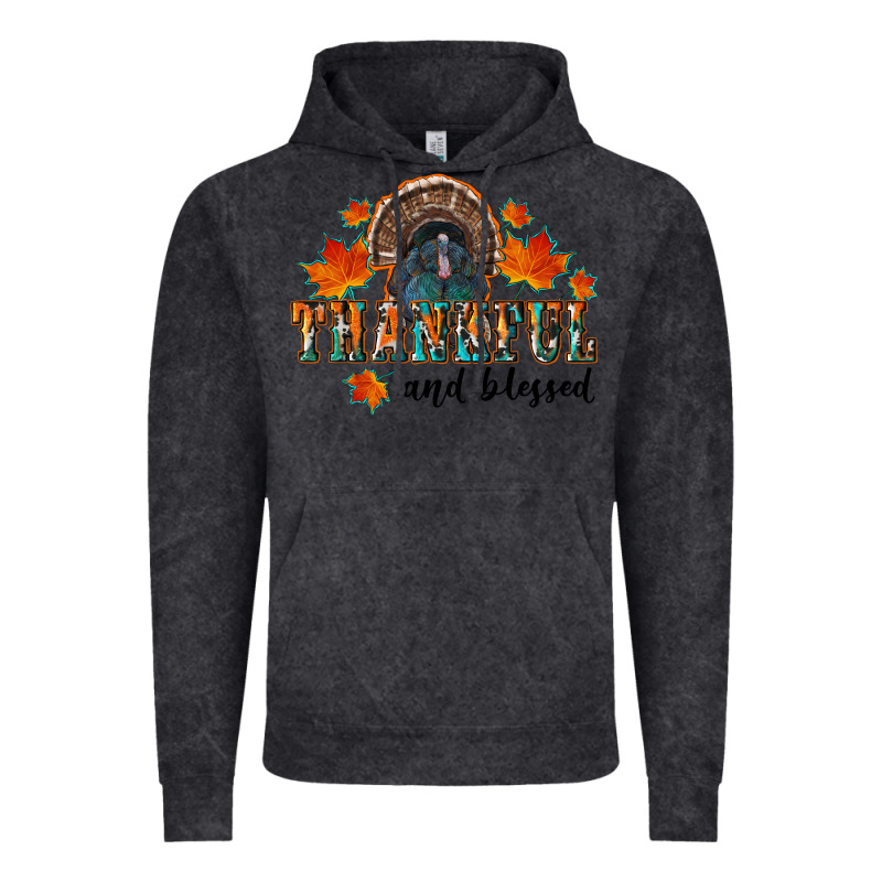 Thankful And Blessed Vintage Hoodie by RanaPortraitStore | Teevron