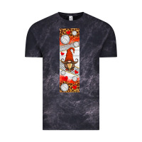 Cloud Black volleyball penwraps Vintage Tee - HRA Design Shop