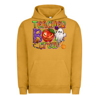 Pigment Peanut Butter Teacher Boo Crew Urban Hoodie - texasbilliewilder